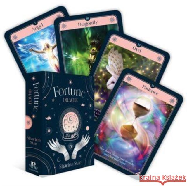Fortune Oracle: 36 Gilded Cards and 88-Page Book Star Sharina 9781922579676 Rockpool Publishing