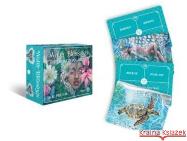 Water Blessings: 40 Full-Color Affirmation Cards Pritam, Akal 9781922785213 Rockpool Publishing