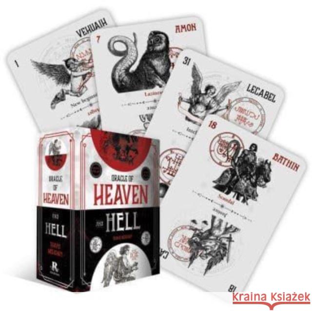Oracle of Heaven and Hell: Harness the Power of the Angels and Demons Travis McHenry 9781922785336 Rockpool Publishing