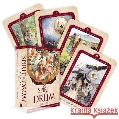 Spirit of the Drum Oracle Barbara Meiklejohn-Free Flavia Kate Peters 9781922786715 Rockpool Publishing