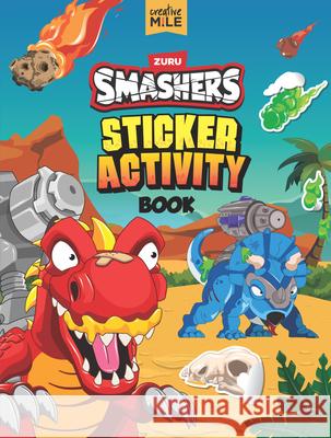 Smashers Sticker Activity Book Five Mile 9781923091801 Five Mile Us