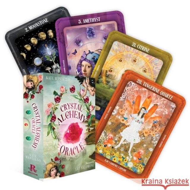 Crystal Alchemy Oracle Kate Mantello Amy Salomone 9781923208315 Rockpool Publishing