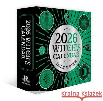 2026 Witch's Desktop Calendar Flavia Kat Barbara Meiklejohn-Free 9781923208346 Rockpool Publishing