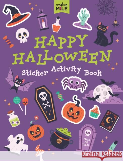 Happy Halloween Sticker Activity Book Creative Mile 9781923286870 Five Mile Us