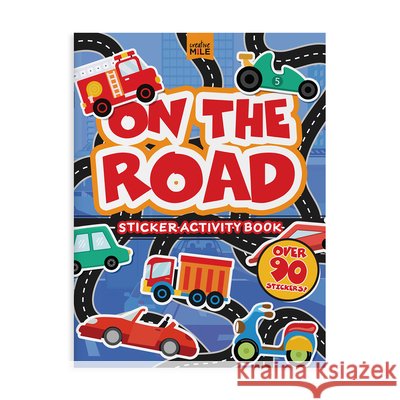 On the Road Sticker Activity Book Creative Mile                            9781923457744 Five Mile Press