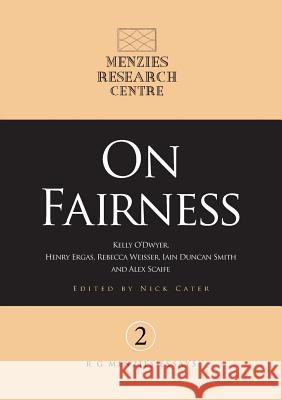 On Fairness Nick Cater   9781925138610