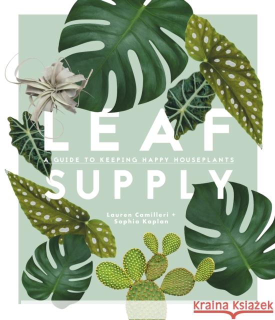 Leaf Supply: A guide to keeping happy house plants Lauren Camilleri Sophia Kaplan 9781925418637 Smith Street Books