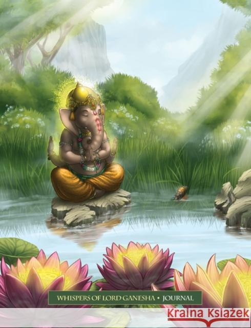 Whispers of Lord Ganesha Journal Angela Hartfield (Angela Hartfield) Ekaterina Golovanova (Ekaterina Golovano  9781925538397 Blue Angel Gallery