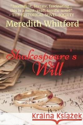 Shakespeare's Will Meredith Whitford 9781925681888