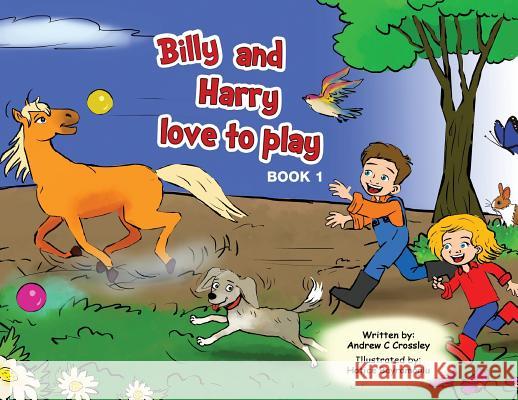 Billy and Harry love to play Crossley, Andrew 9781925830750 Busybird Publishing