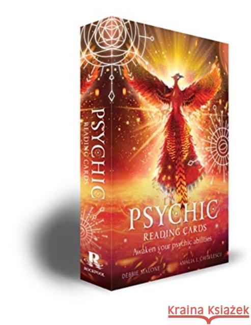 Psychic Reading Cards: Awaken Your Psychic Abilities (36 Full-Color Cards and 96-Page Booklet) Malone, Debbie 9781925924763 Rockpool Publishing