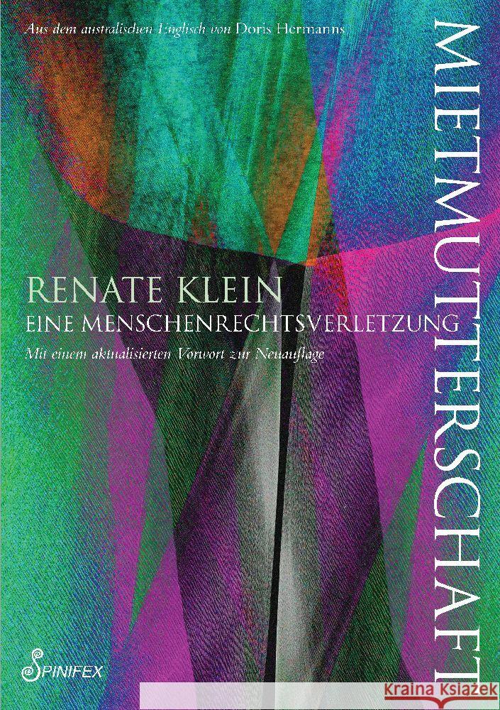 Mietmutterschaft.: Eine Menschenrechtsverletzung Renate Klein 9781925950779 Tredition Gmbh