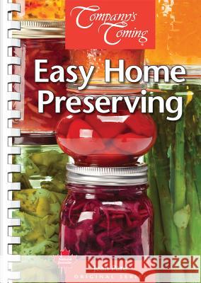 Easy Home Preserving Jean Par' 9781927126523 Company's Coming Publishing