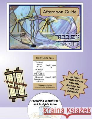 Torah Reading Guides: Yom Kippur Afternoon Elliott Michaelso 9781928027300 Adventure Judaism Classroom Solutions, Inc.