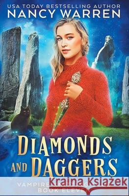 Diamonds and Daggers: A Paranormal Cozy Mystery Nancy Warren 9781928145912 Ambleside Publishing