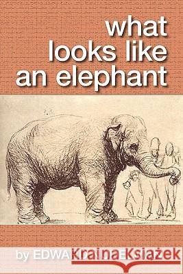 What Looks Like An Elephant Nudelman, Edward 9781929878918