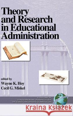 Theory and Research in Educational Administration (Hc) Hoy, Wayne K. 9781931576055 Information Age Publishing