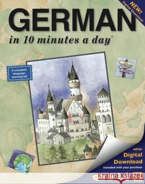 GERMAN in 10 minutes a day® Kristine, MA Kershul 9781931873314 Bilingual Books Inc.,U.S.