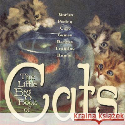 Little Big Book Of Cats A. Wong 9781932183801 Rizzoli International Publications