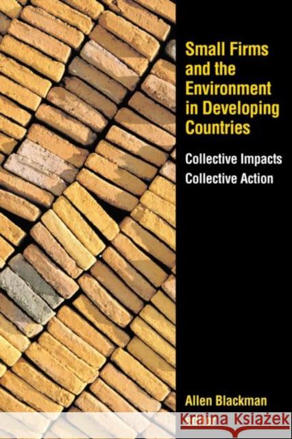 Small Firms and the Environment in Developing Countries: Collective Impacts, Collective Action Blackman, Allen 9781933115290 Resources for the Future