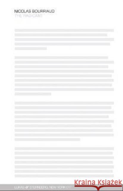 The Radicant Lili Porten 9781933128429