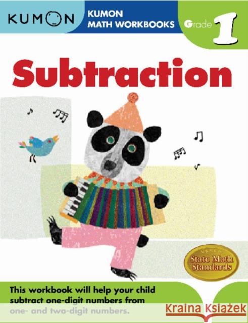 Subtraction Grade 1 Kumon Publishing 9781933241500 Kumon Publishing North America