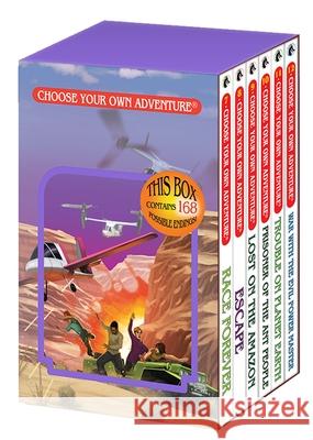 Choose Your Own Adventure 6-Book Boxed Set #2 (Race Forever, Escape, Lost on the Amazon, Prisoner of the Ant People, Trouble on Planet Earth, War with Montgomery, R. a. 9781933390925 Chooseco