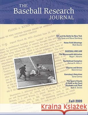 The Baseball Research Journal (Brj), Volume 38 #2 Society for American Baseball Research 9781933599151 Society for American Baseball Research