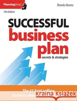 Successful Business Plan: Secrets & Strategies Rhonda Abrams 9781933895826