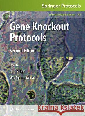 Gene Knockout Protocols Ralf Kuhn Wolfgang Wurst Ralf Ka1/4hn 9781934115268 Humana Press