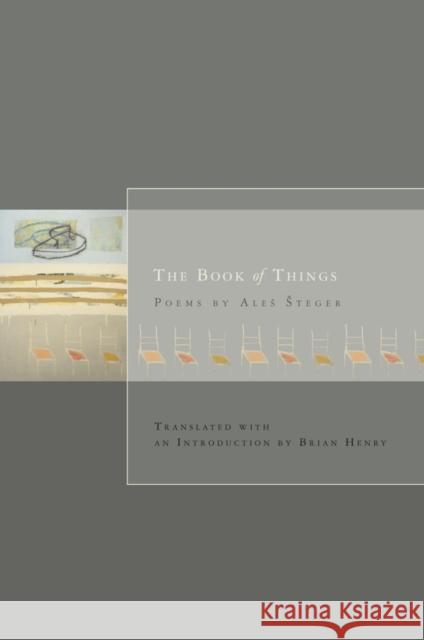 The Book of Things Ales Steger Brian Henry 9781934414415