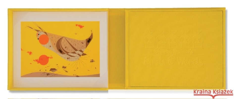 Charles Harper's Birds & Words [With Heath Hen Print] Harper, Charley 9781934429204 0