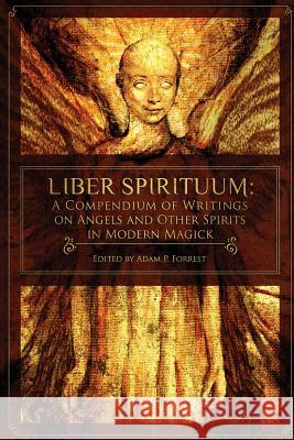 Liber Spirituum: A Compendium of Writings on Angels and Other Spirits in Modern Magick Adam P. Forrest Chic Cicero John Michael Greer 9781935006992 Arcane Wisdom