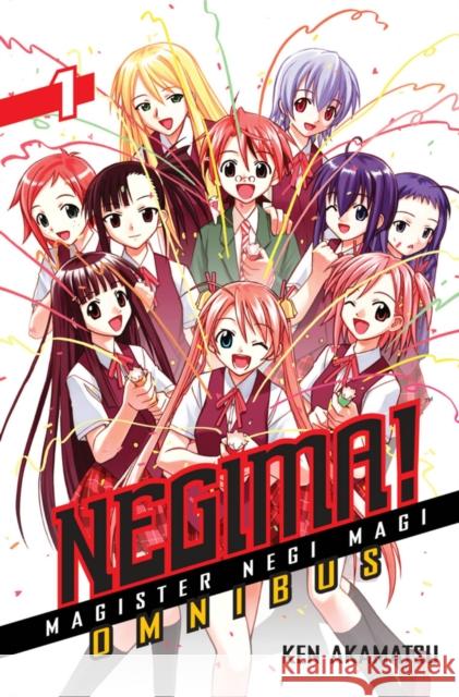 Negima! Omnibus 1 Ken Akamatsu 9781935429623 Kodansha America, Inc