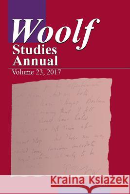 Woolf Studies Annual Mark Hussey 9781935625902 Pace University Press