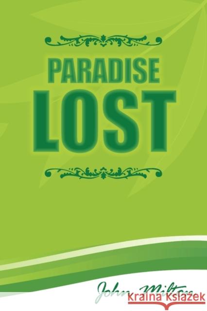 Paradise Lost John Milton 9781936041664 Simon & Brown