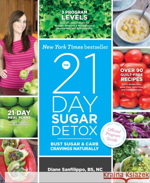 The 21 Day Sugar Detox: Bust Sugar & Carb Cravings Naturally Diane Sanfilippo 9781936608119