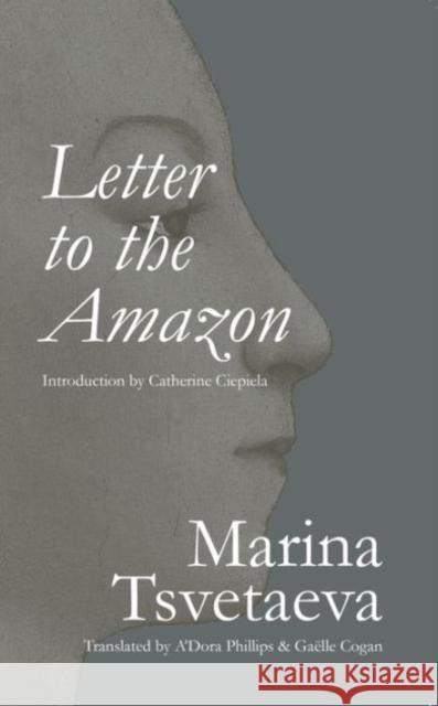 Letter to the Amazon Marina Tsvetaeva 9781937027698