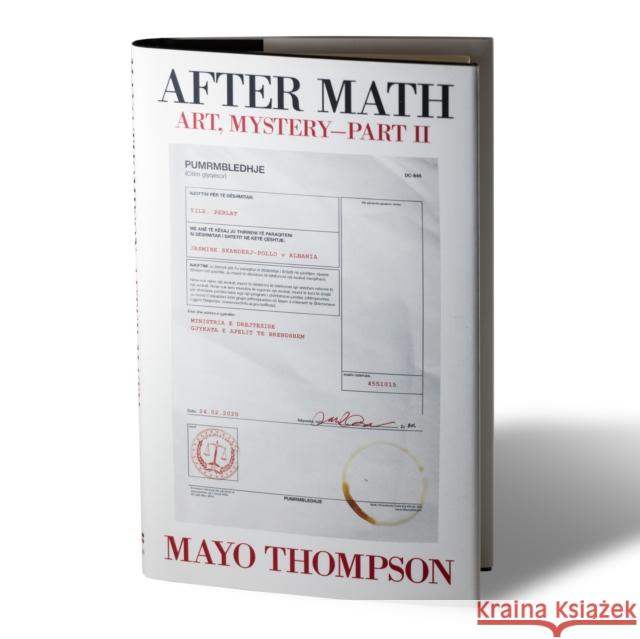 After Math Mayo Thompson 9781937112363