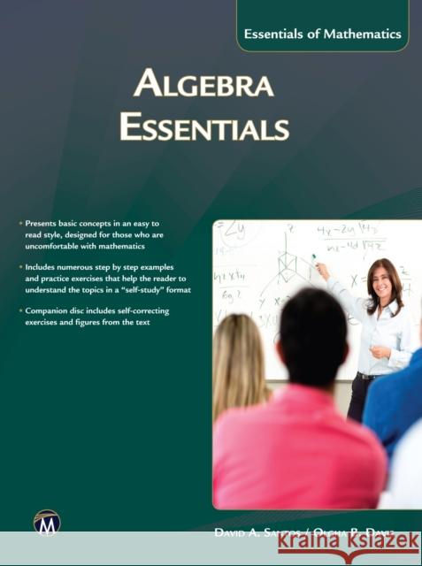 Algebra Essentials David A. Santos 9781937585228 Mercury Learning & Information