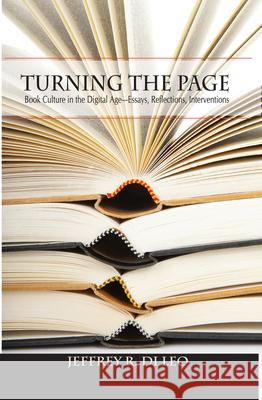 Turning the Page Jeffrey R. D 9781937875510 Texas Review Press