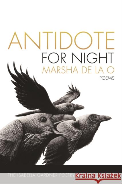 Antidote for Night Marsha d 9781938160813 BOA Editions