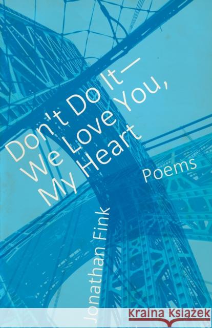 Don't Do It, We Love You, My Heart  9781938603167 Dzanc Books