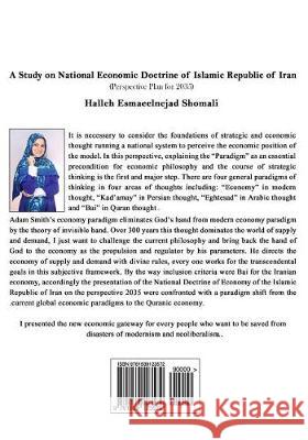 A Study on National Economic Doctrine of Islamic Republic of Iran: (perspective Plan for 2035) Halleh Esmaeelneja Ali Khiabanian 9781939123572 Supreme Century