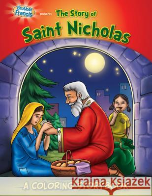 The Story of Saint Nicholas Coloring Book Media Casscom 9781939182012