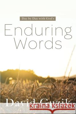 Enduring Words David Guzik, Ruth Gordon 9781939466600 Enduring Word Media