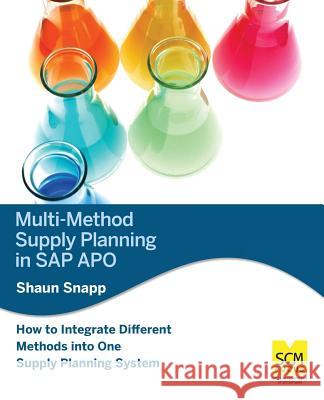 Multi Method Supply Planning in SAP Apo Shaun Snapp 9781939731036 Scm Focus