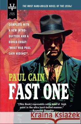 Fast One Gutter Books Paul Cain 9781939751362