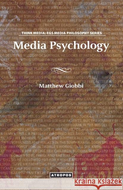Media Psychology Matthew Tyler Giobbi   9781940813936