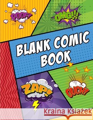 Blank Comic Book Deeasy Books 9781940832111